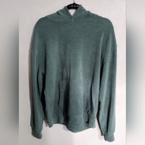 Courderoy Green Hoodie